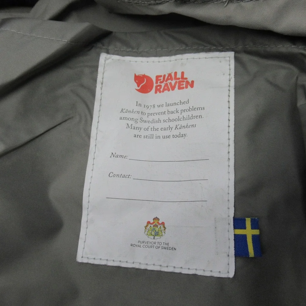 Fjallraven Kanken Backpack Grey Pink Mini Small Travel School Bag Work Lunch - Picture 6 of 12